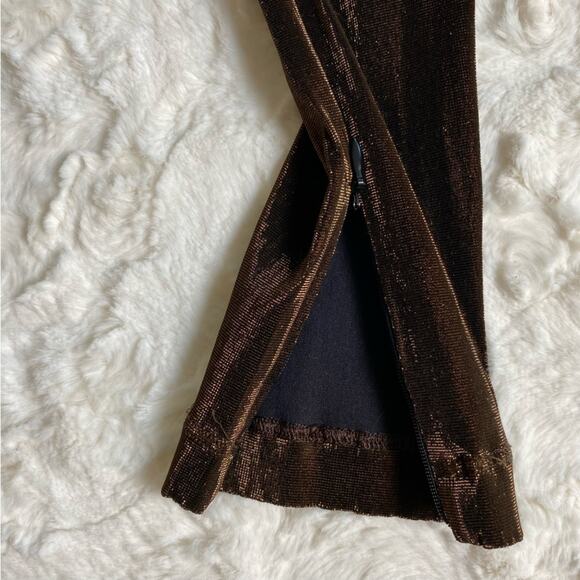 Jean Paul Gaultier Shimmering Brown Leggings - Picture 8 of 13